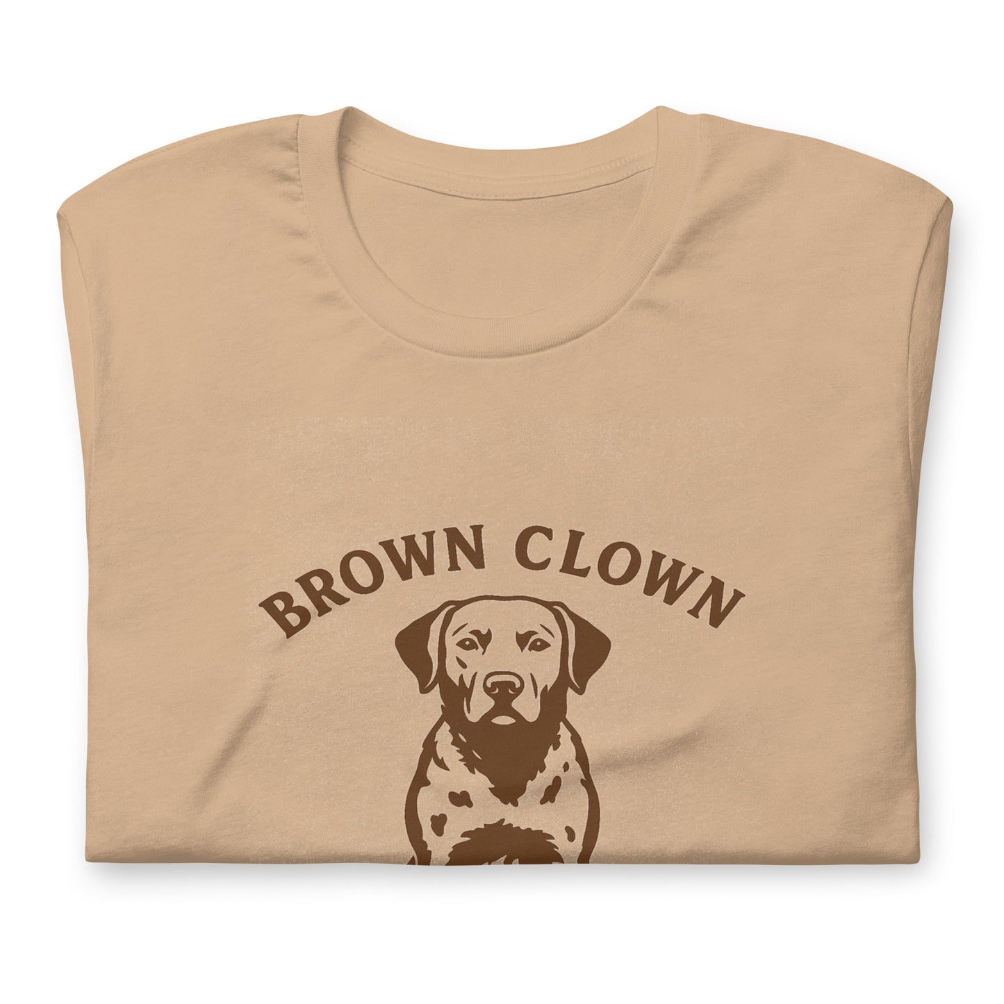 Brown Clown Tee