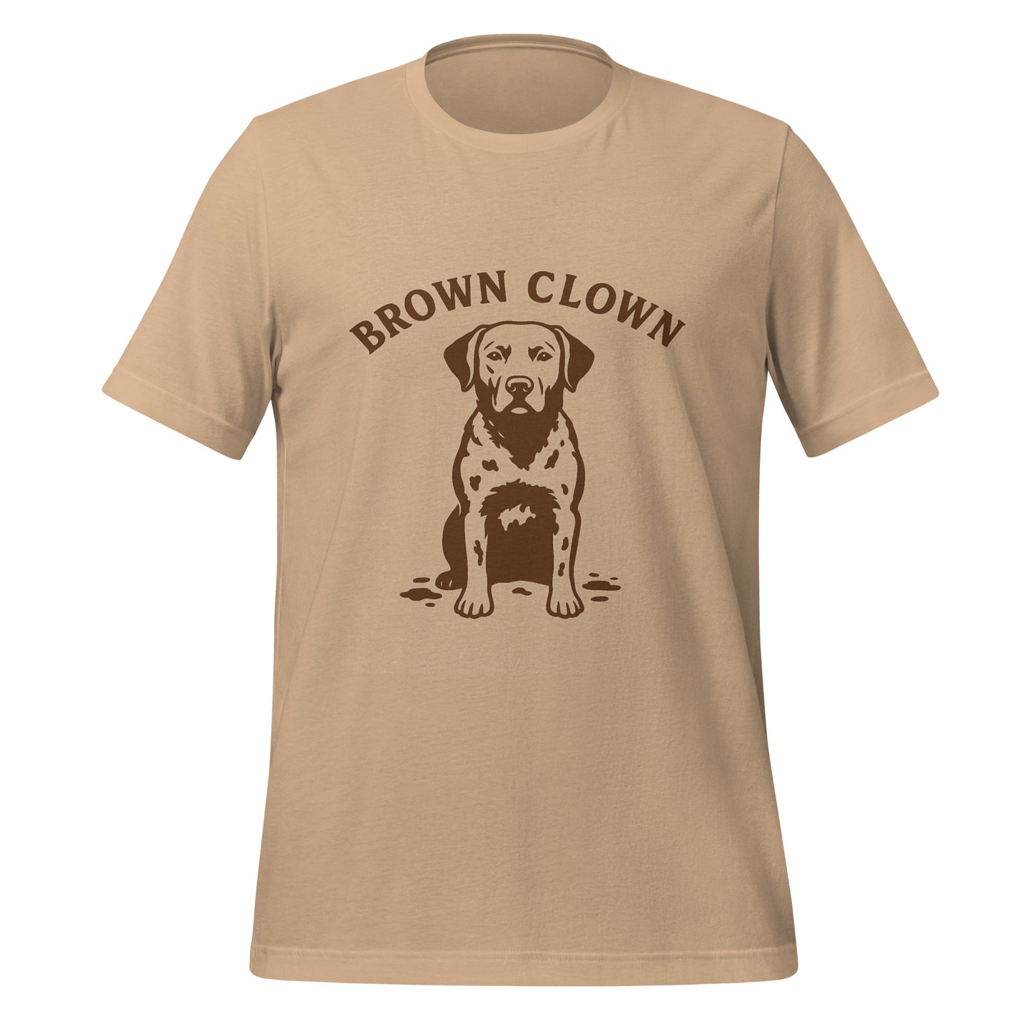 Brown Clown Tee