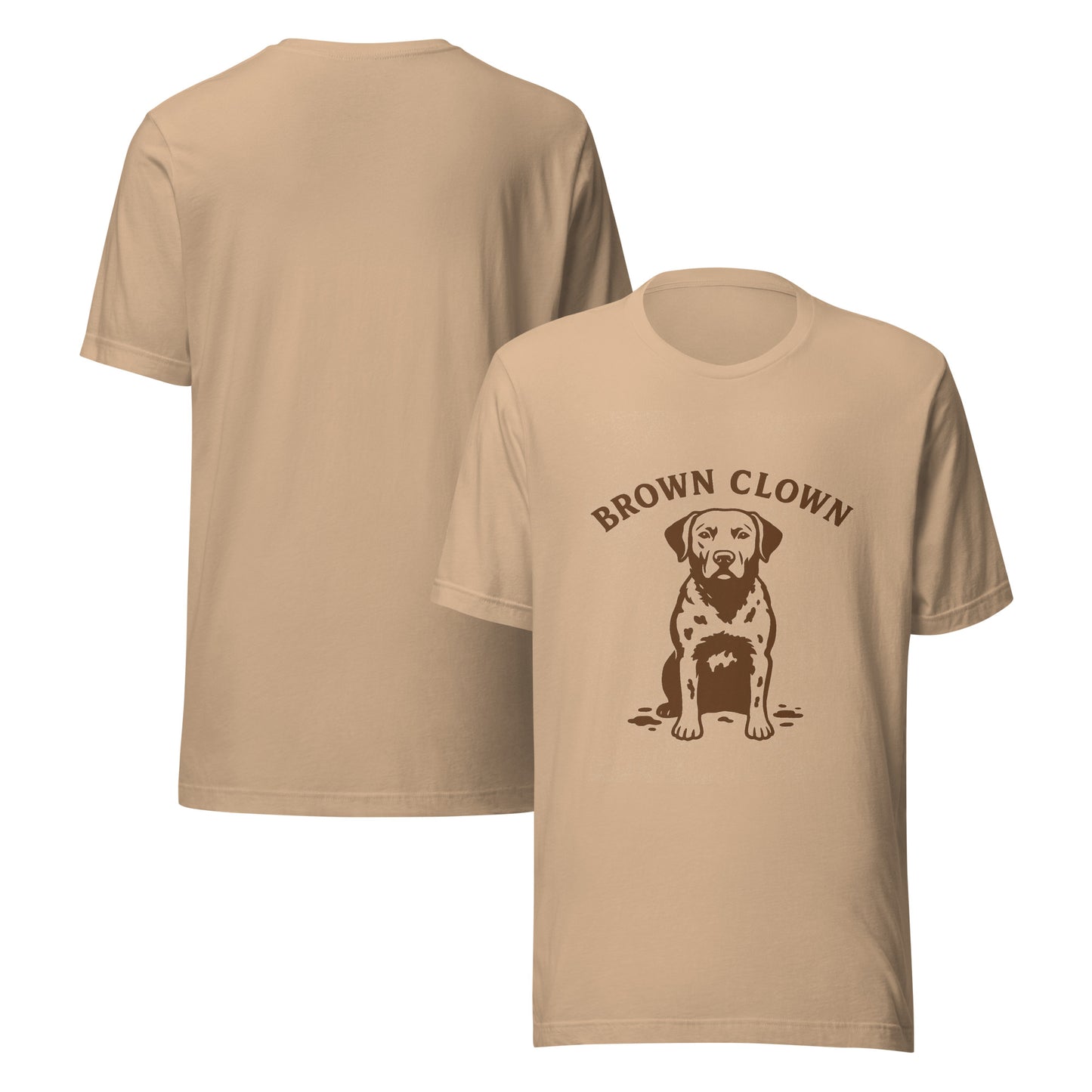 Brown Clown Tee