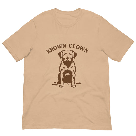 Brown Clown Tee